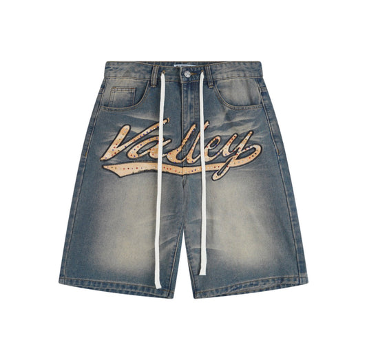 VALLEY Faded Jean Short