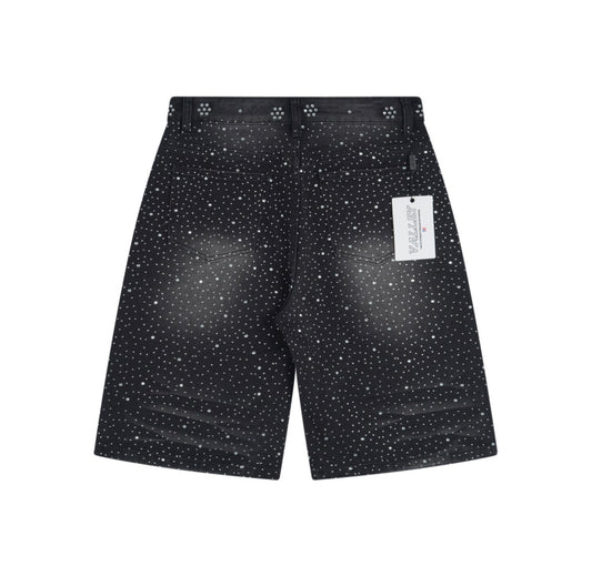 VALLEY Studded Jean Short